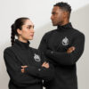 Quarter zip pullover. Unisex